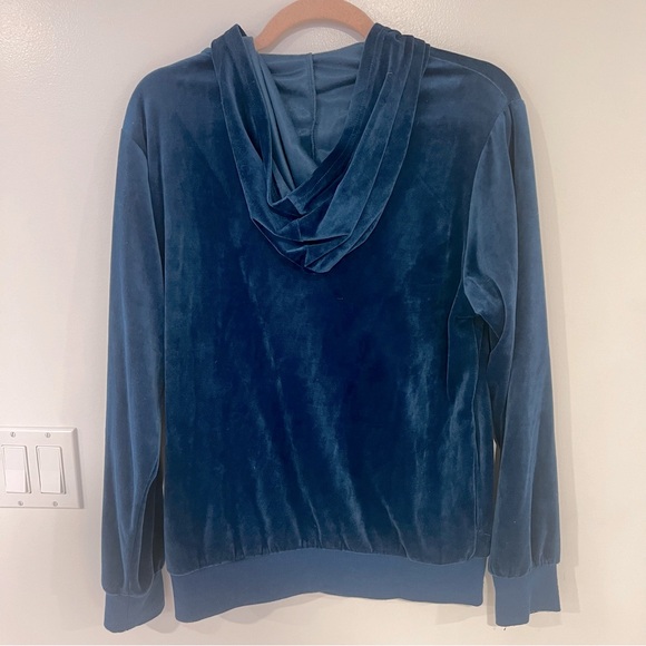 Pusheen Cosmic Hooded Pullover Teal Blue Women’s Sz S - Picture 2 of 8